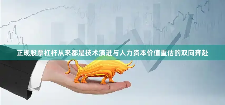正规股票杠杆从来都是技术演进与人力资本价值重估的双向奔赴