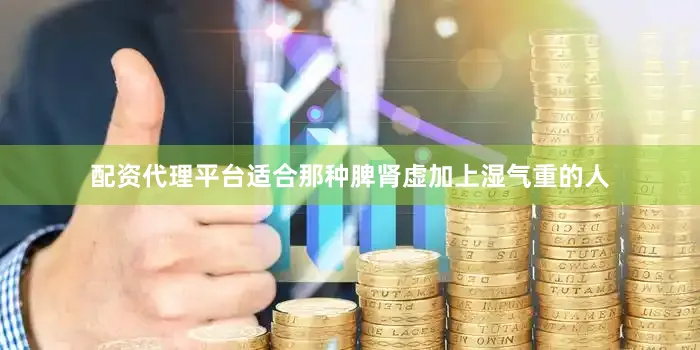 配资代理平台适合那种脾肾虚加上湿气重的人