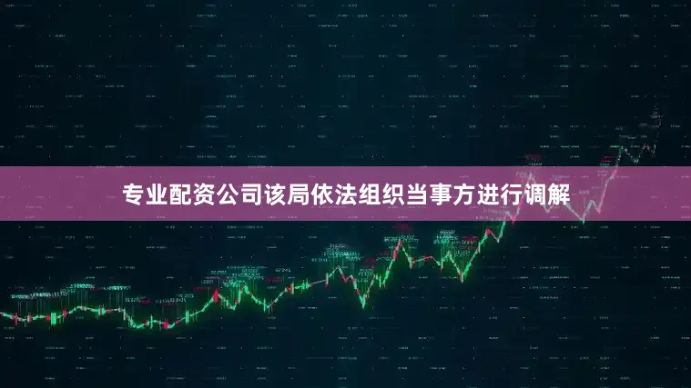专业配资公司该局依法组织当事方进行调解